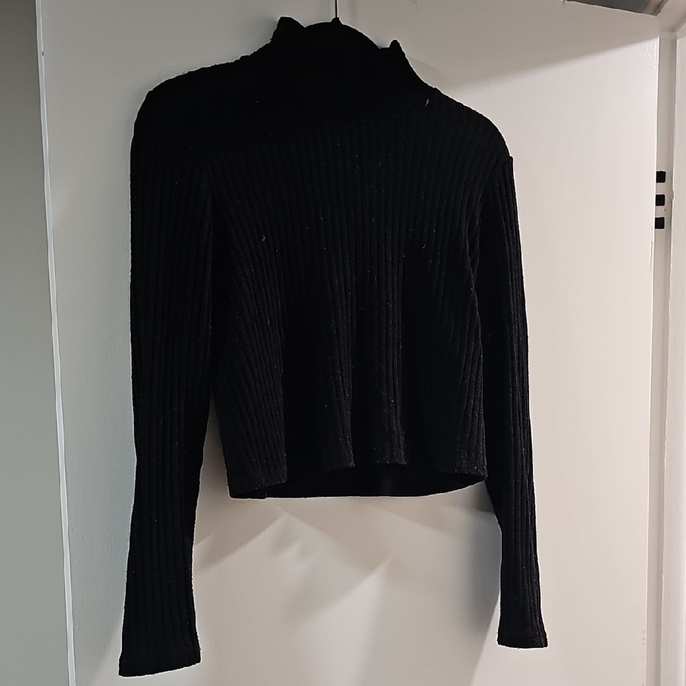 Wilfred Free Black Knit Top